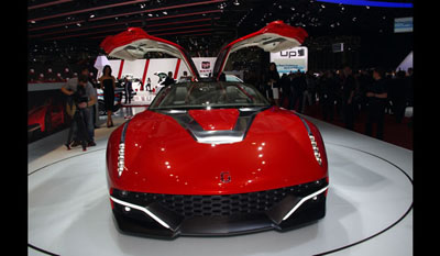 Ital Design Giugiaro Brivido Hybrid Concept 2012 13